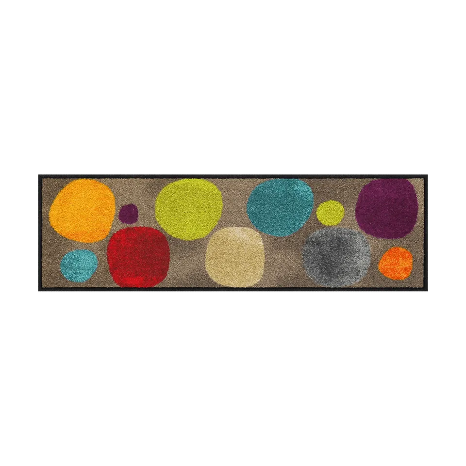 salonloewe-broken-dots-colourful-teppich-30-x-100-cm-modernes-punktedesign-polya image 1