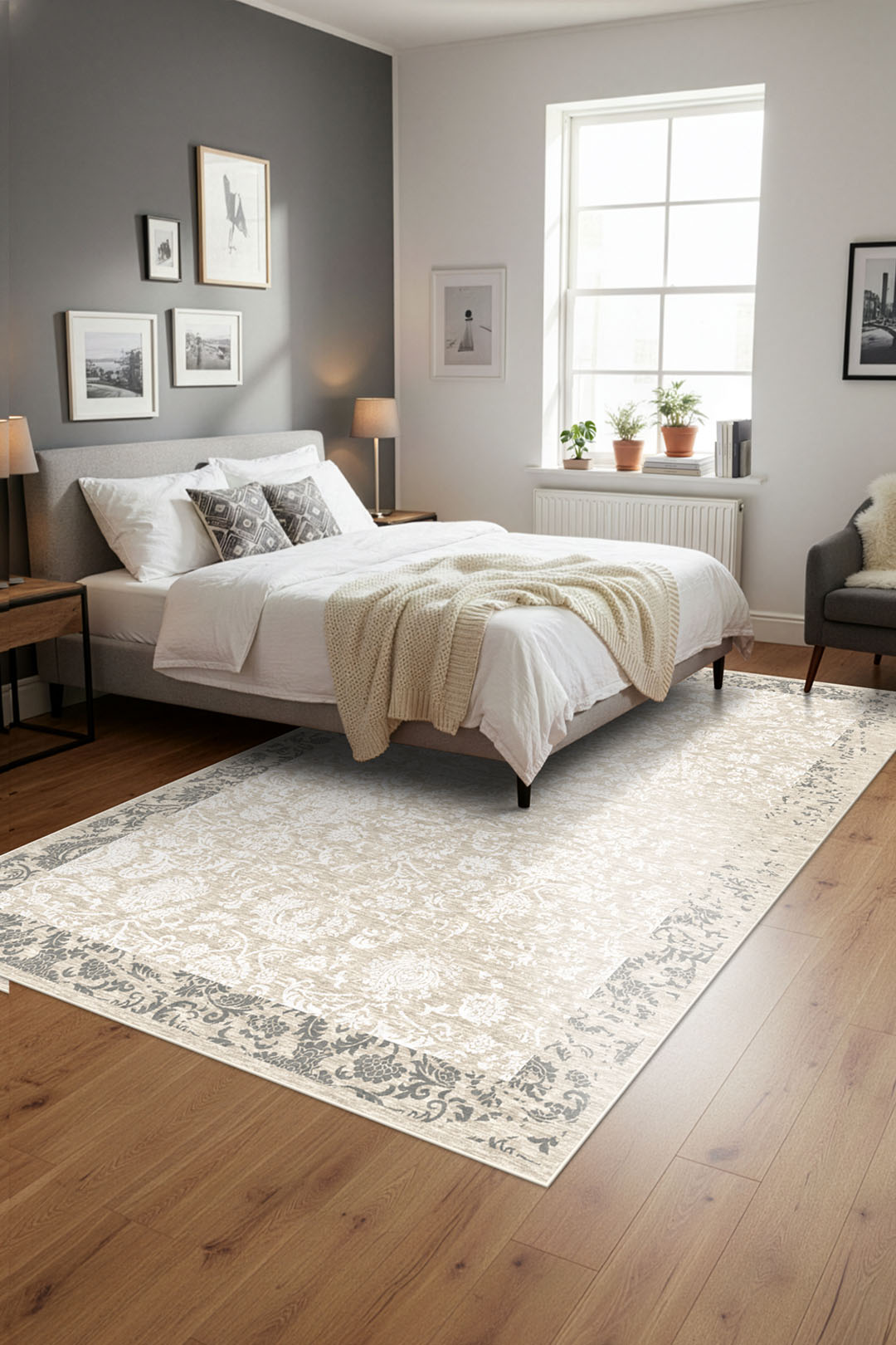 teppana-ziegler-pergament-teppich-waschbarer-inndoor-teppich-braun-taupe-klassis image 4