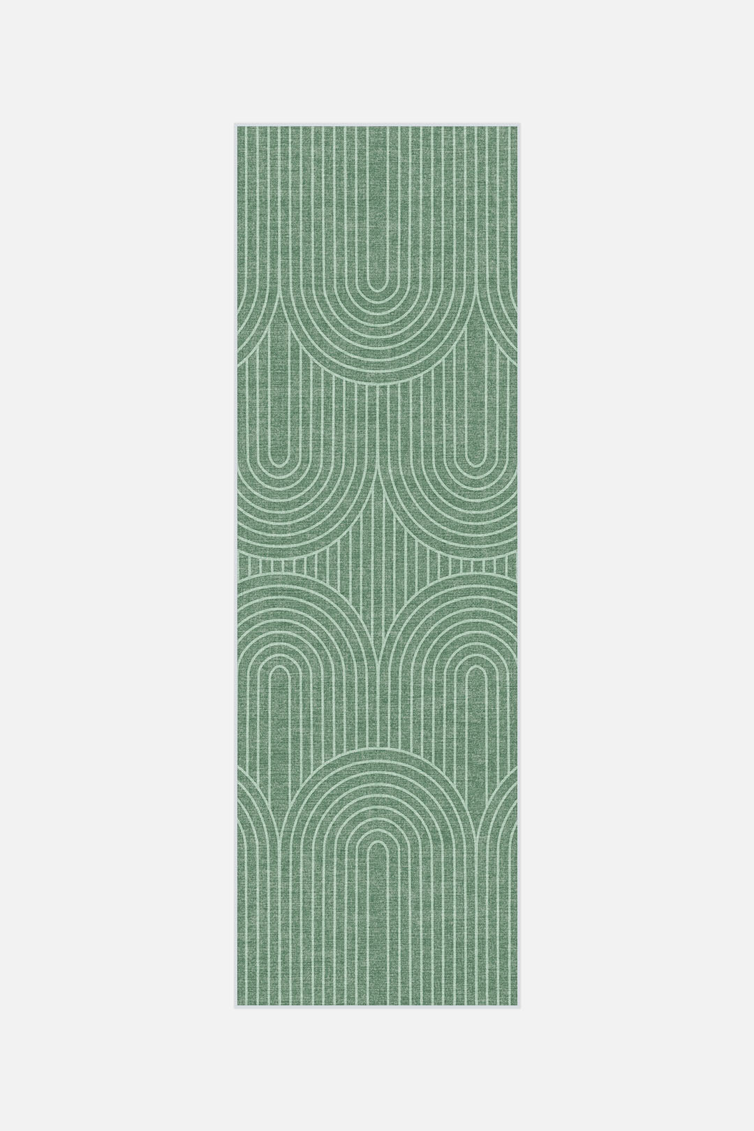 teppana-woge-gr-n-teppich-waschbarer-l-ufer-modern-geometrisch image 5