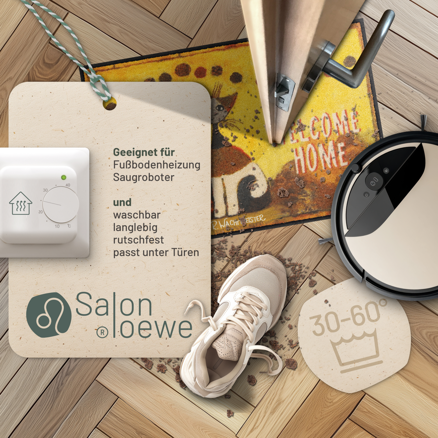 salonloewe-amarillos-family-eingangsmatte-50-x-75-cm-fr-hliche-katzenmatte-f-r-d image 3
