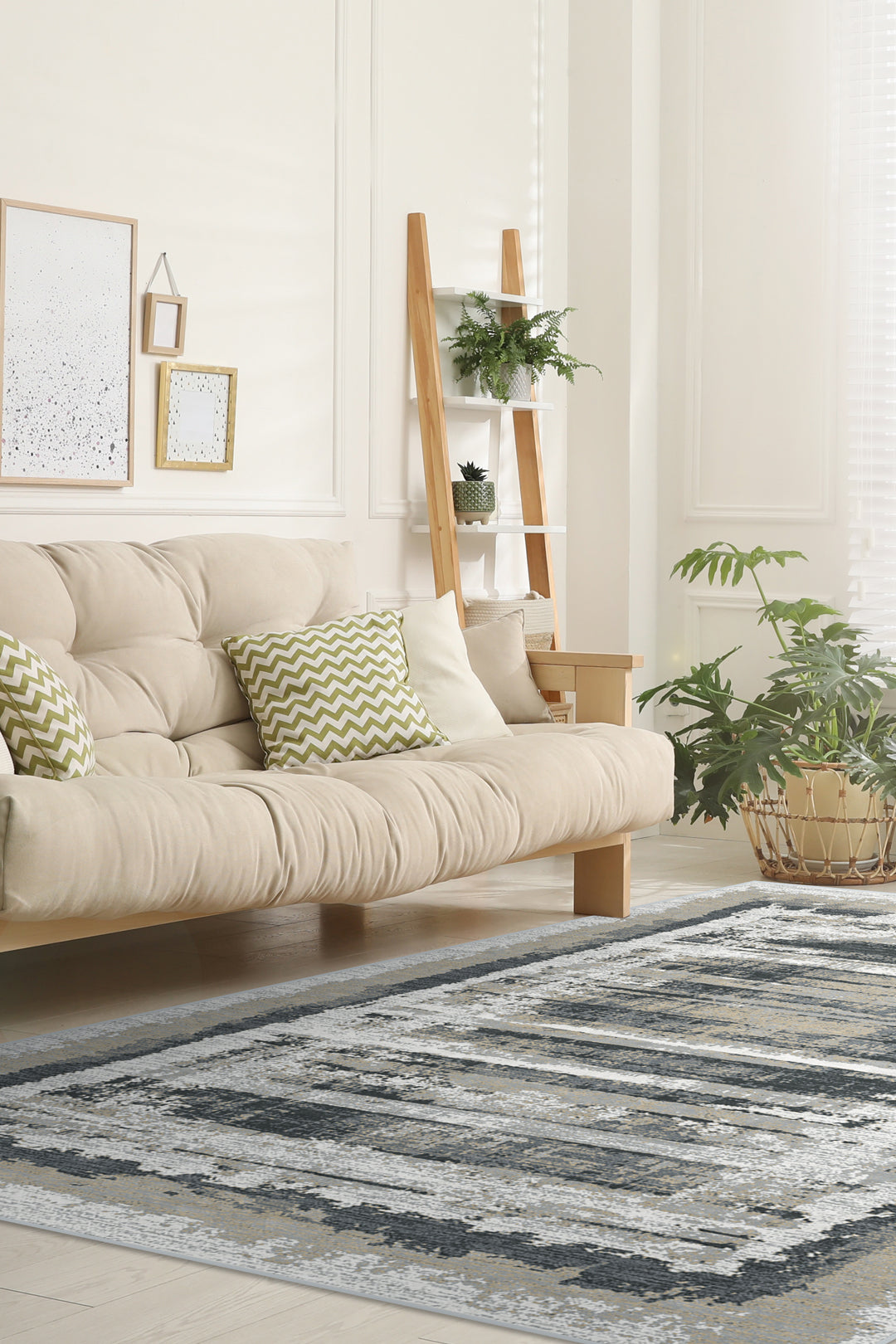 teppana-lani-beige-teppich-waschbarer-teppich-mit-rutschmatte image 4