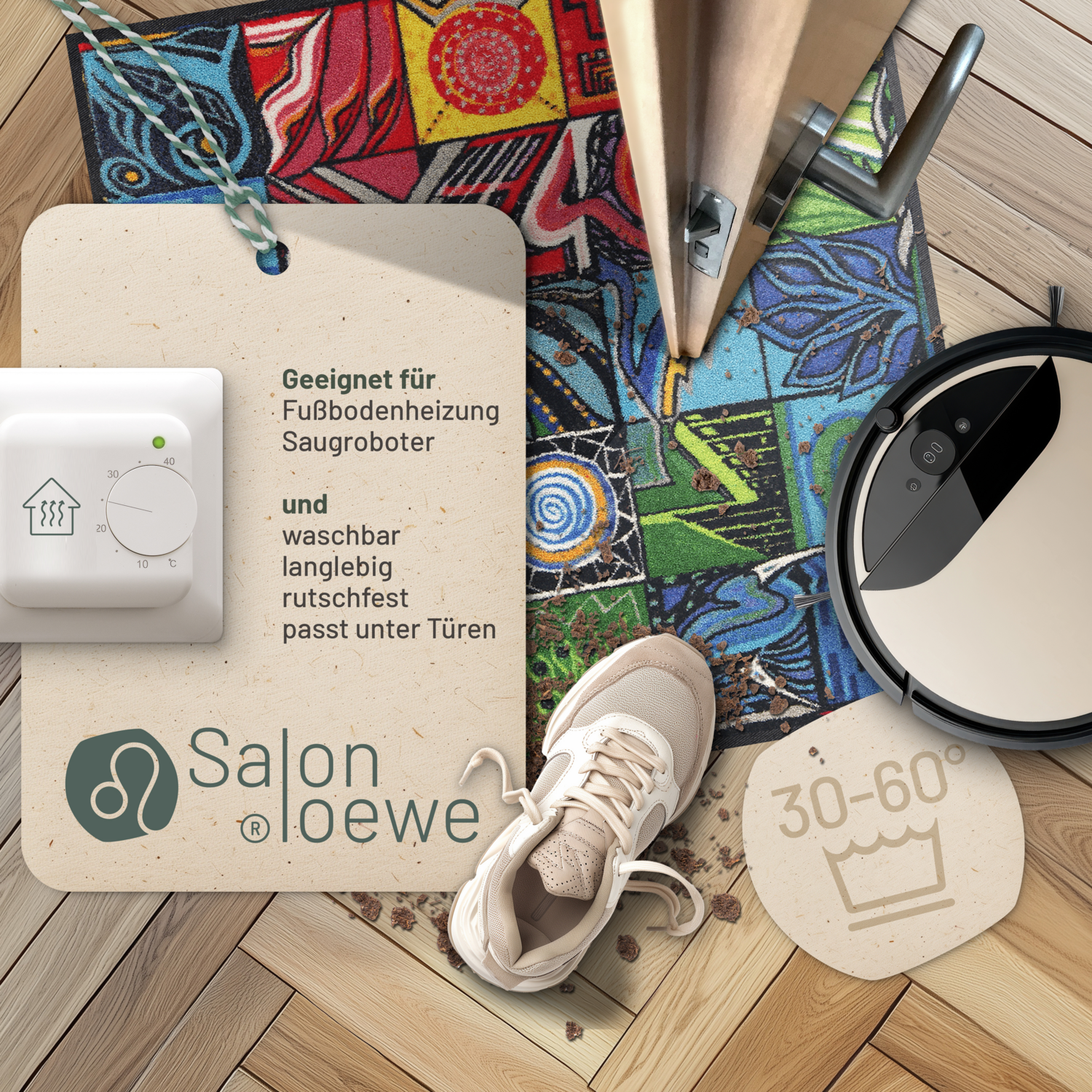 salonloewe-gemelli-teppich-85-x-85-cm-quadratische-designmatte-mit-kunstmotiv image 3