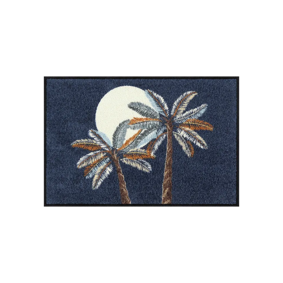 salonloewe-palm-duo-blue-eingangsmatte-50-x-75-cm image 1