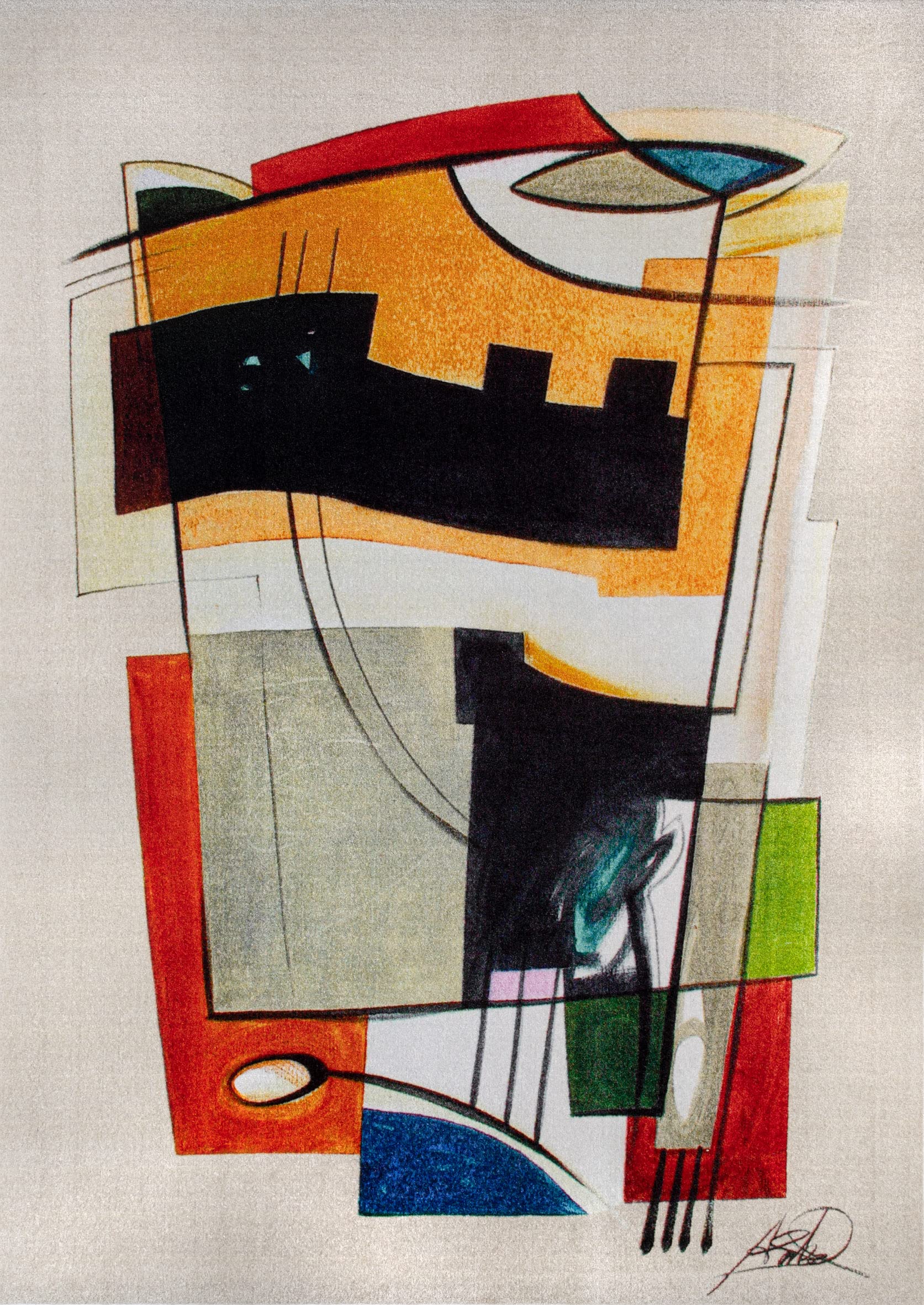 wash-dry-fu-matte-suburban-structures-170x240-cm-bunt-waschbar image 1