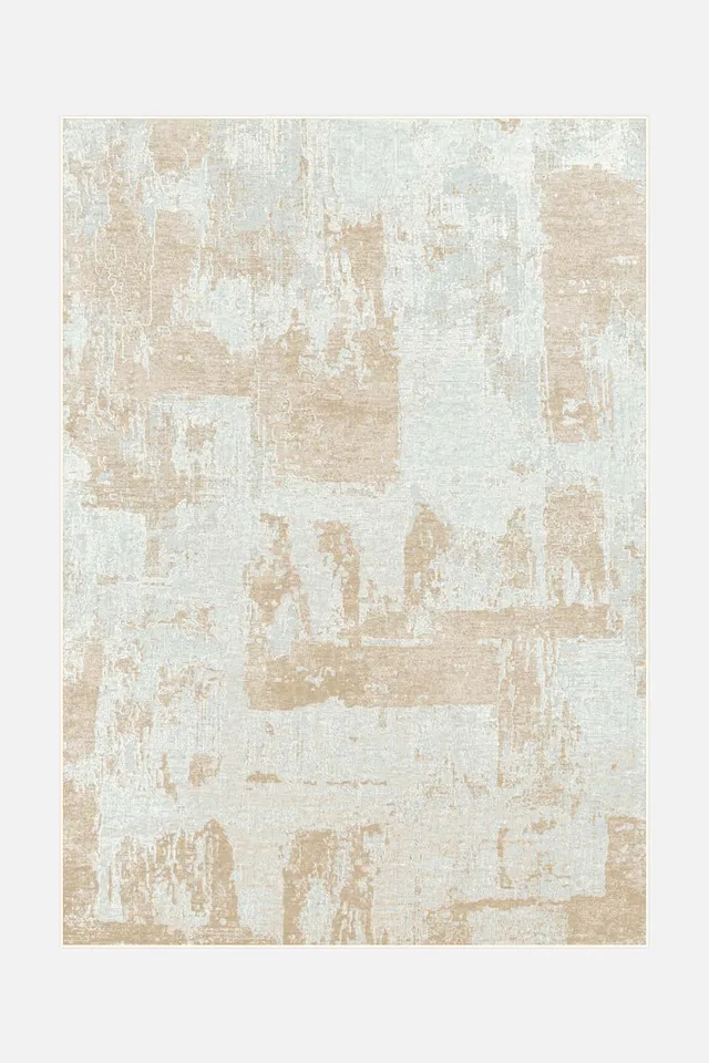 teppana-maya-sand-waschbarer-teppich-beige-natur image 1