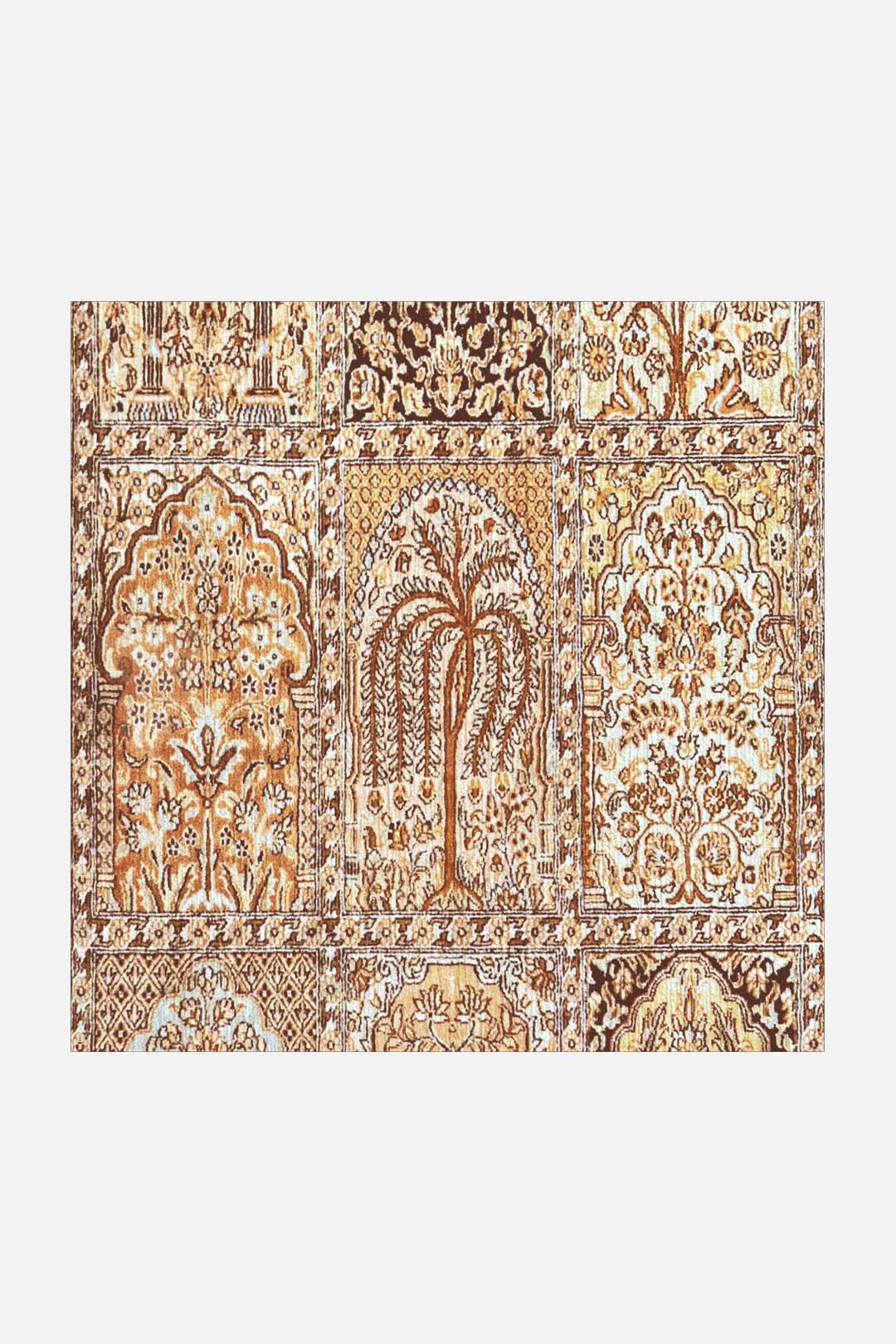 teppana-banafsheh-beige-teppich-waschbarer-designer-teppich-beige-natur-braun-ta image 3