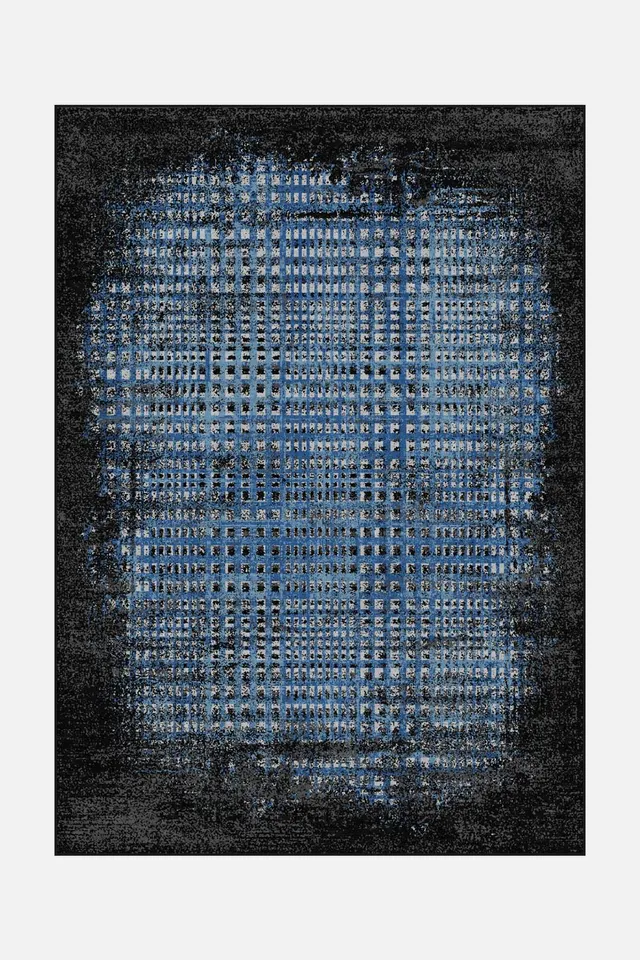 teppana-mika-kyanit-teppich-waschbarer-designer-teppich-in-blau-blau-gr-n-inkl-a image 1