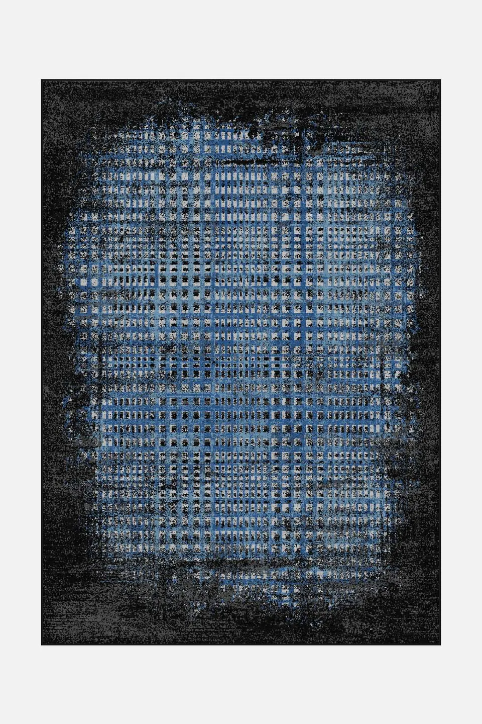teppana-mika-kyanit-teppich-waschbarer-designer-teppich-in-blau-blau-gr-n-inkl-a image 1