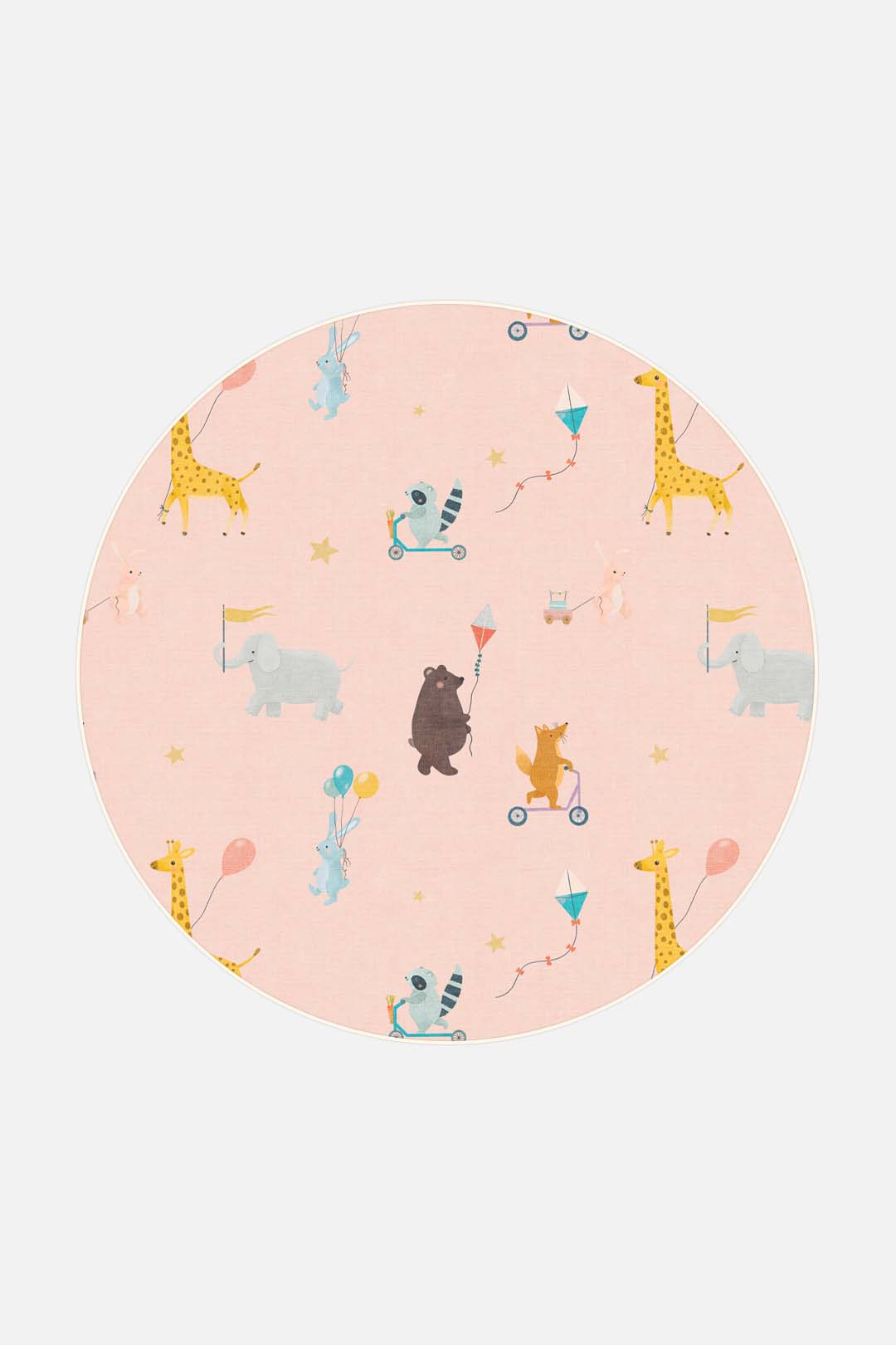teppana-tierischer-zirkus-teppich-waschbarer-kinder-teppich image 8
