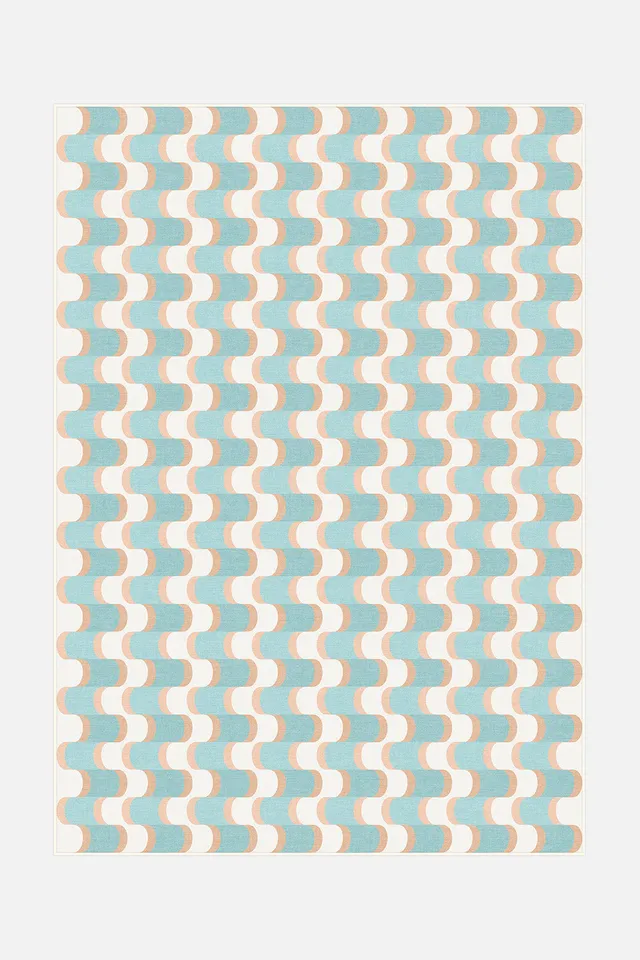 teppana-linea-pastell-waschbarer-geometrischer-teppich image 1