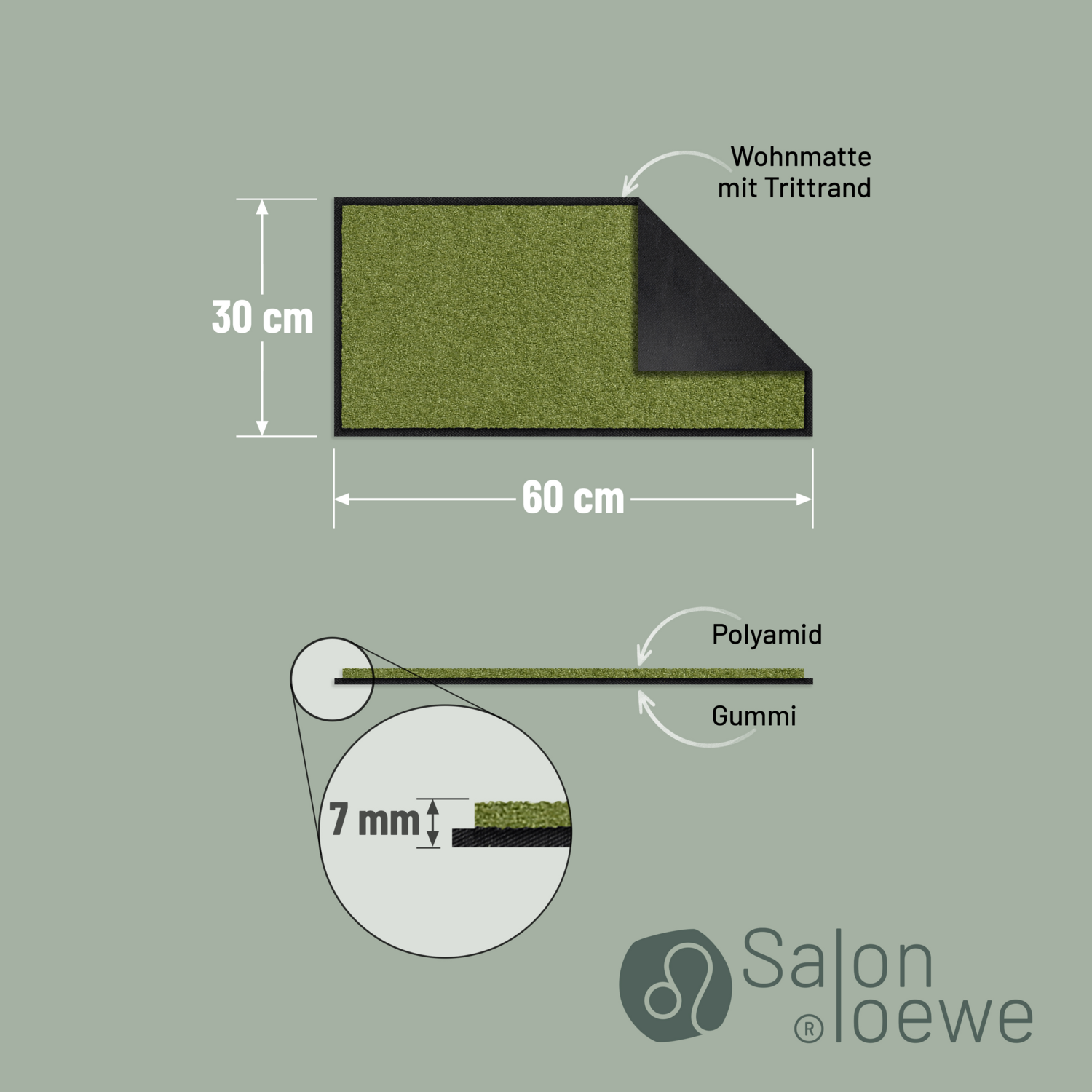 salonloewe-salbei-l-ufer-30-x-60-cm-polyamid-rutschfest-waschbar image 2