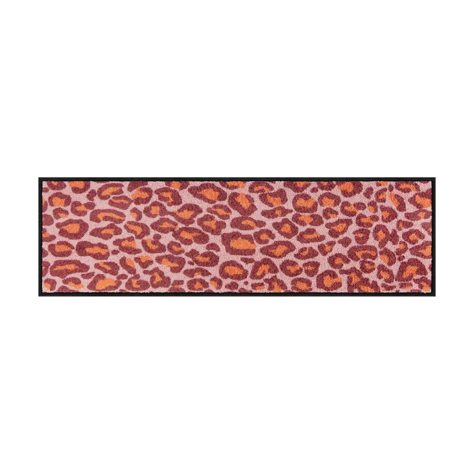 salonloewe-leo-pure-candy-minimatte-30-x-100-cm-leo-muster-schmutzfangmatte image 1