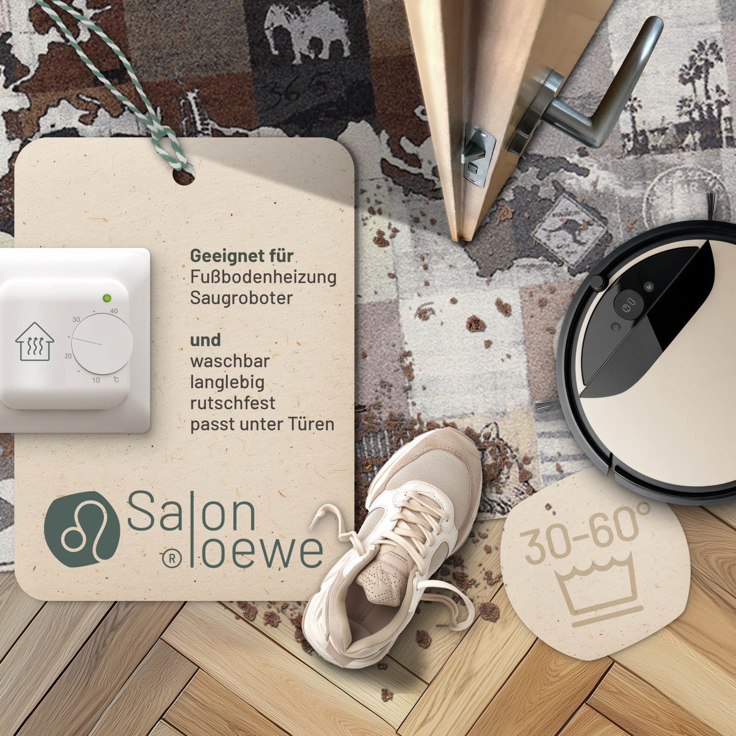 salonloewe-one-world-teppich-120-x-200-cm-waschbar-rutschfest image 3