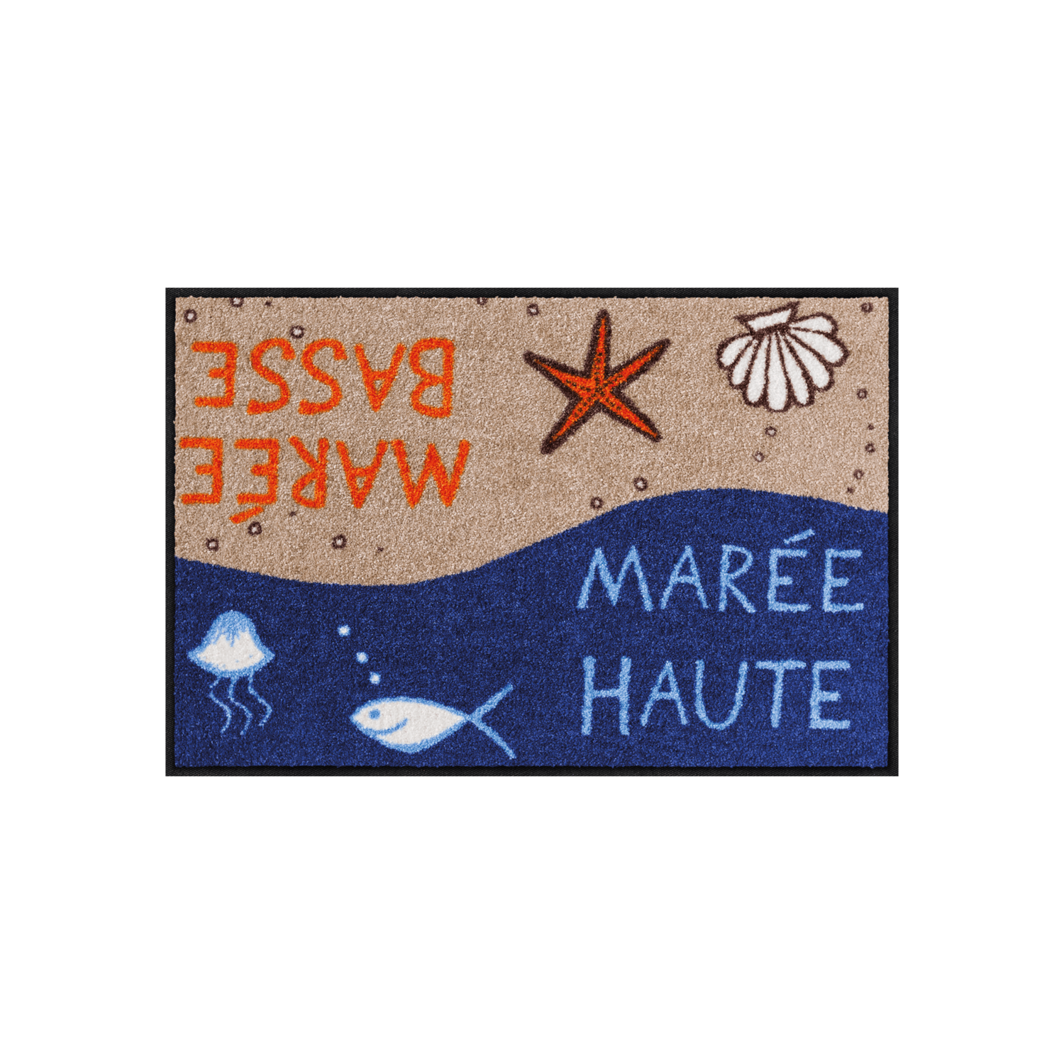 salonloewe-maree-eingangsmatte-50-x-75-cm-maritime-schmutzfangmatte-mit-strand-u image 1
