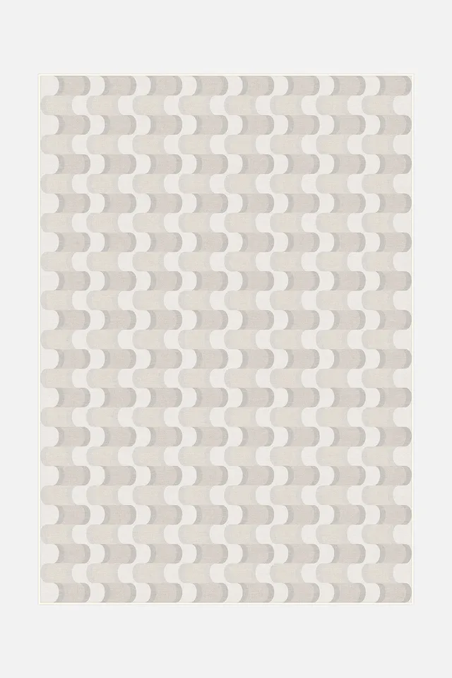teppana-linea-sand-teppich-waschbarer-boho-l-ufer-beige image 1