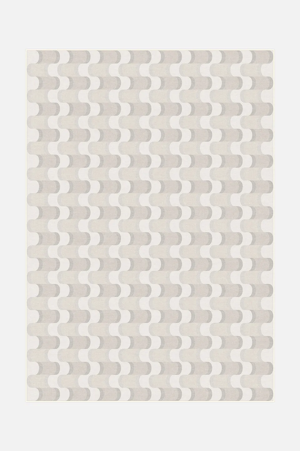 teppana-linea-sand-teppich-waschbarer-boho-l-ufer-beige image 1