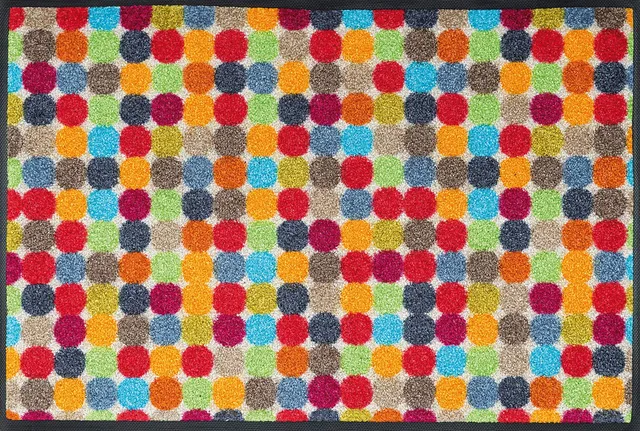 wash-dry-fu-matte-mikado-dots-50x75-cm-waschbare-sauberlaufmatte-f-r-innen-und-b image 1