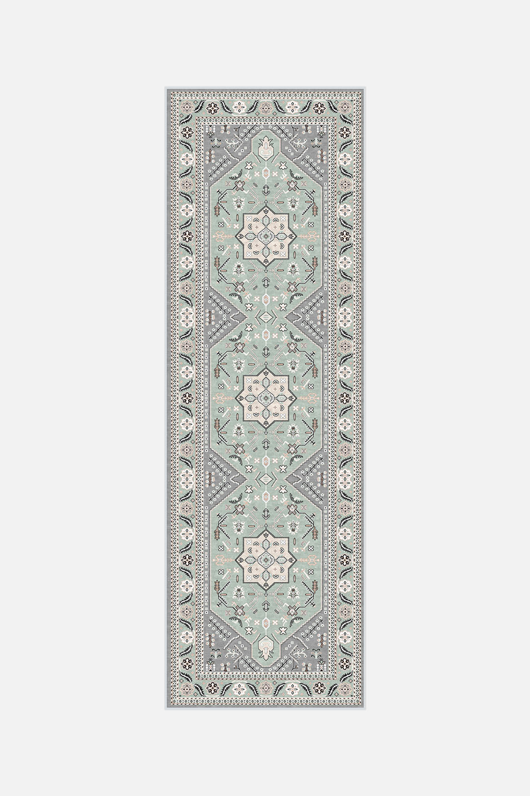 teppana-celina-mint-teppich-waschbarer-marokkanisch-teppich image 5