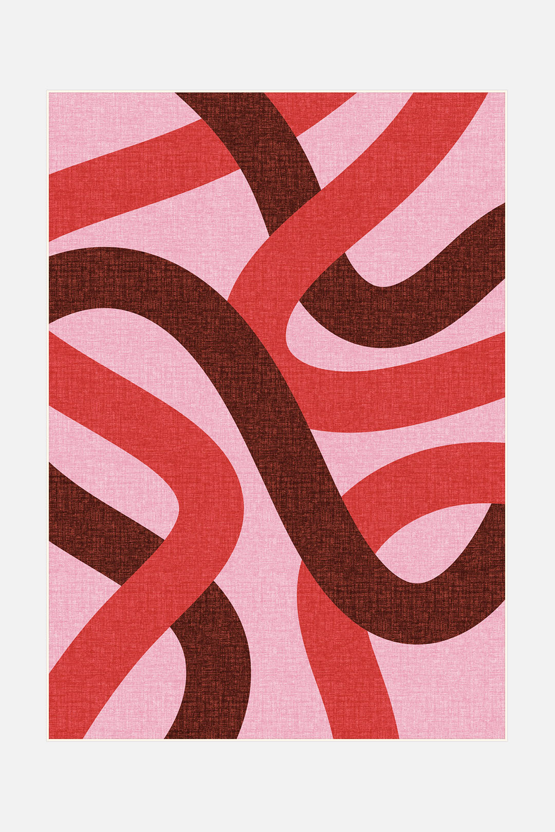 teppana-roxy-beere-teppich-waschbar-geometrisch-modern image 1