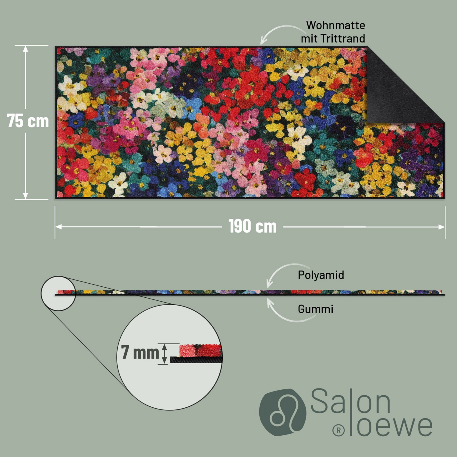 salonloewe-mille-fleurs-l-ufer-75-x-190-cm-blumenl-ufer-f-r-flur-und-wohnbereich image 5