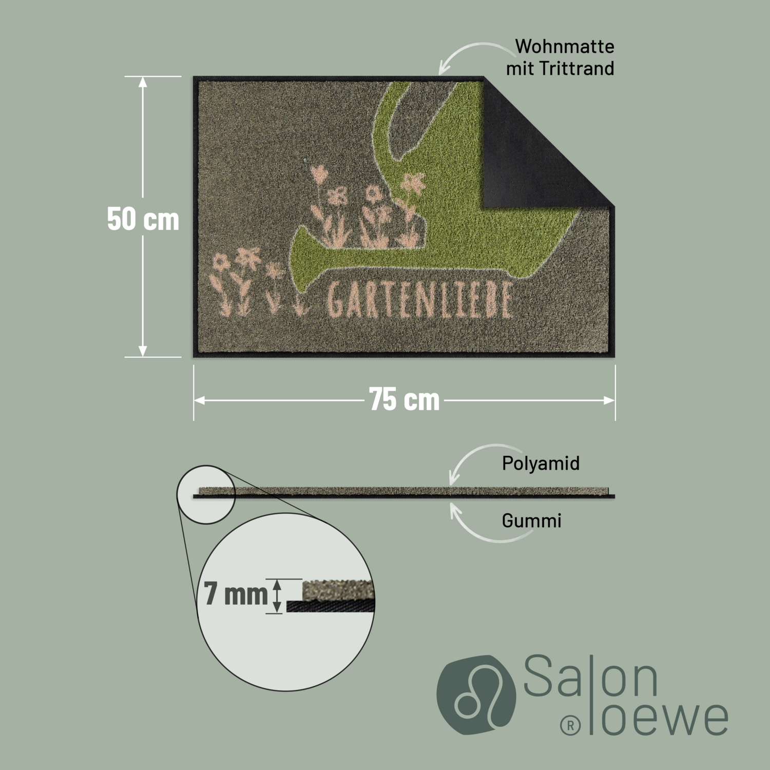 salonloewe-gartenliebe-gr-n-apricot-eingangsmatte-50-x-75-cm-waschbare-fu-matte- image 4