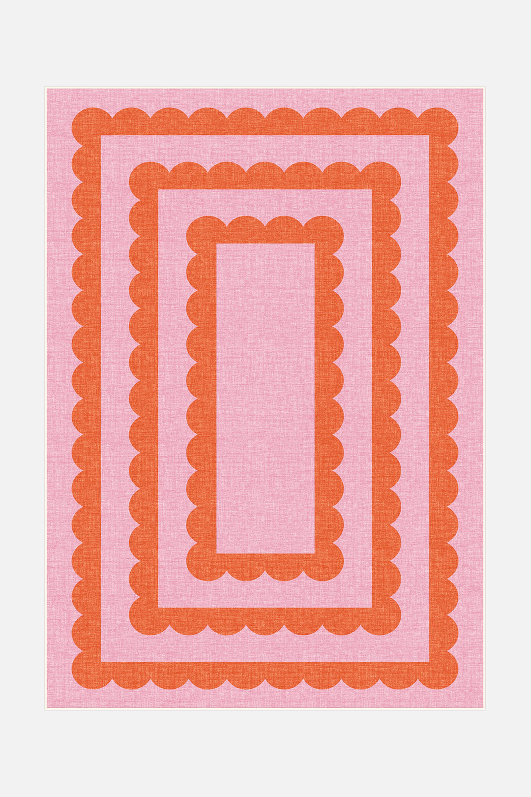 teppana-ellie-koralle-teppich-waschbarer-modern-teppich-inkl-rutschmatte image 1