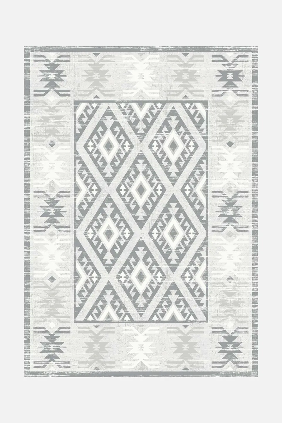 teppana-kolaya-grau-teppich-waschbarer-marokkanisch-teppich image 1