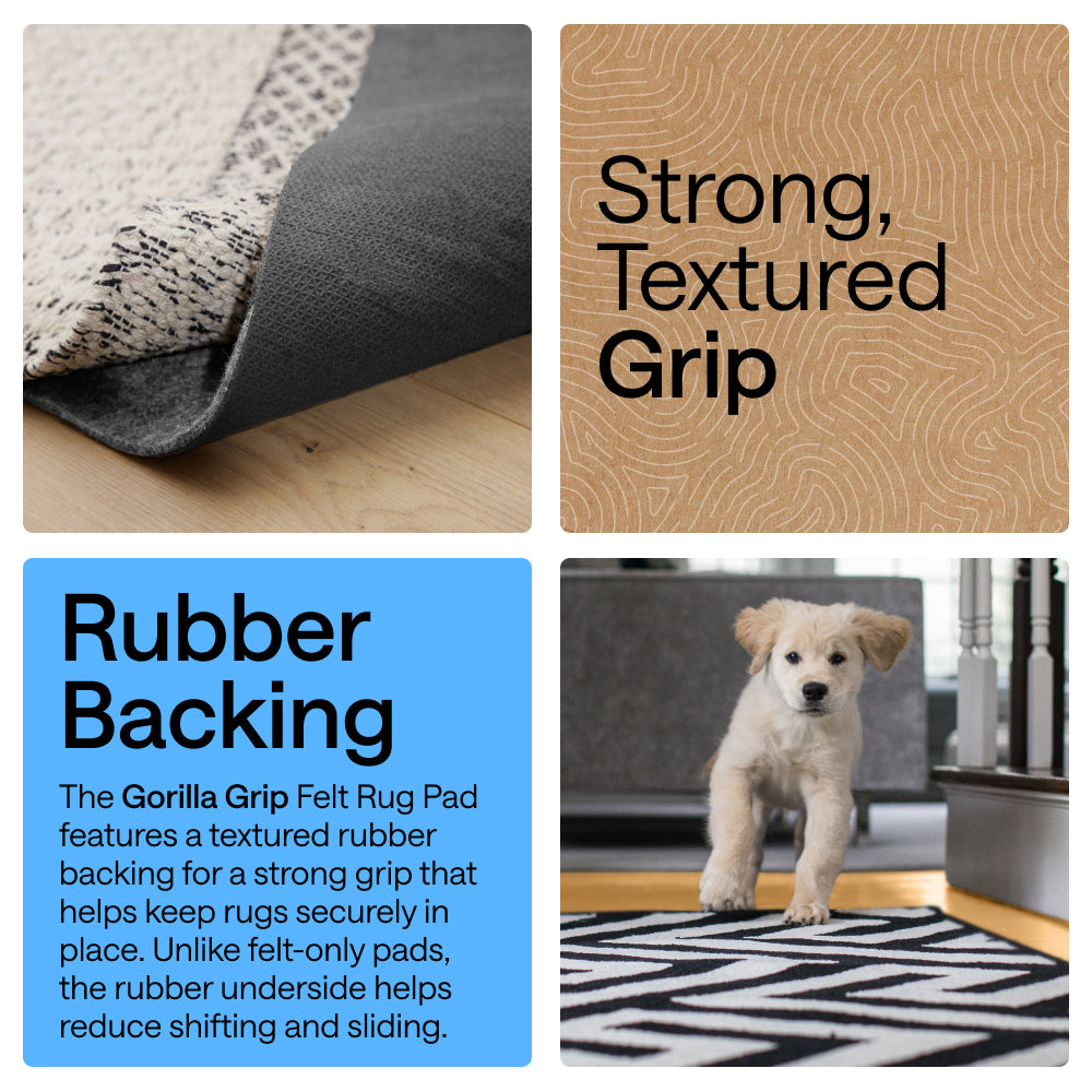 gorilla-grip-felt-rubber-teppichunterlage-rutschfeste-filzunterlage-mit-gummi image 5