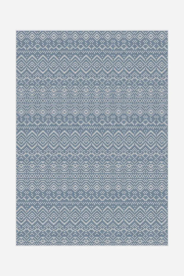 teppana-skandiliebe-frost-teppich-waschbarer-teppich-im-japandi-stil-grau-silber image 1