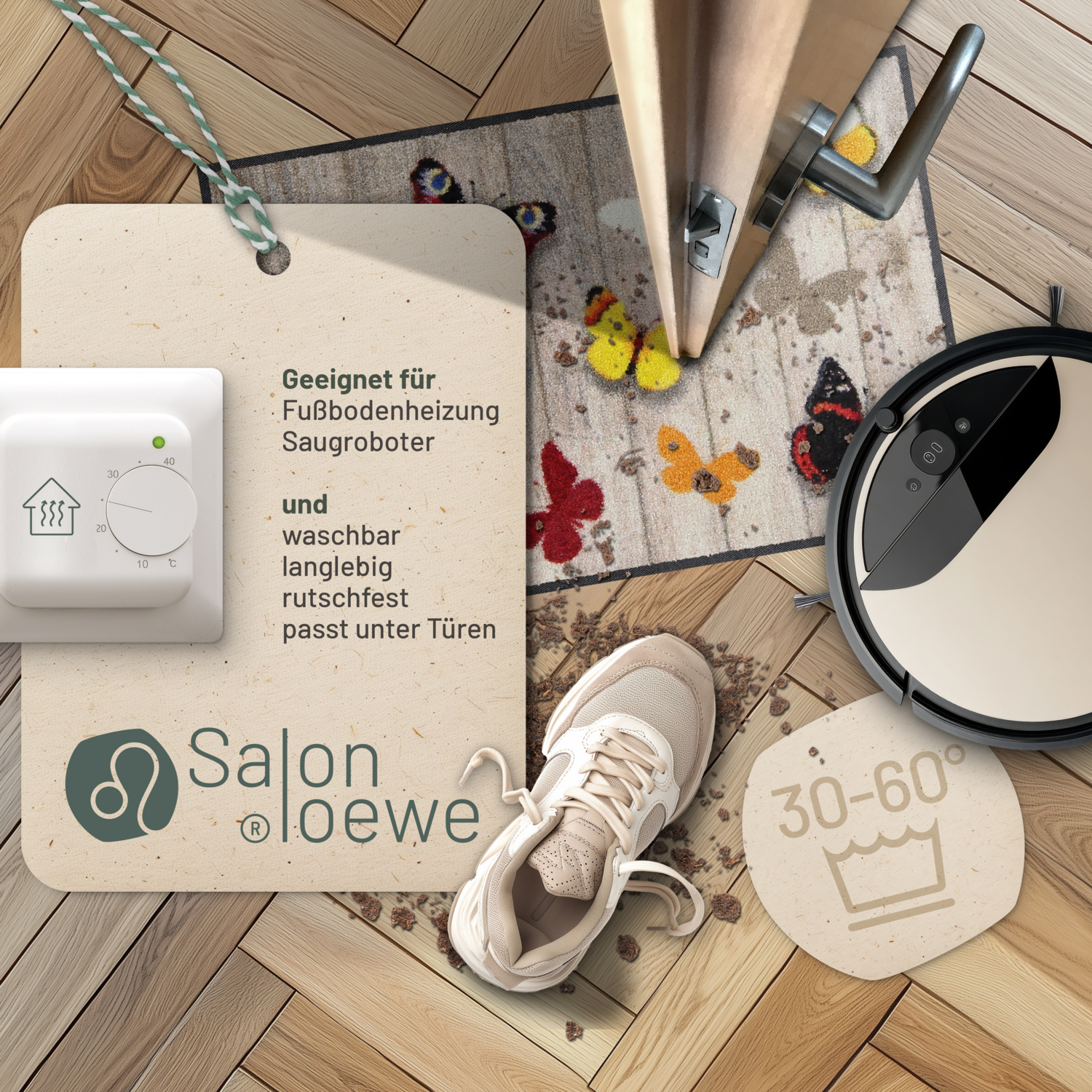 salonloewe-finolino-eingangsmatte-50-x-75-cm-schmetterlingsmotiv-polyamid-rutsch image 3