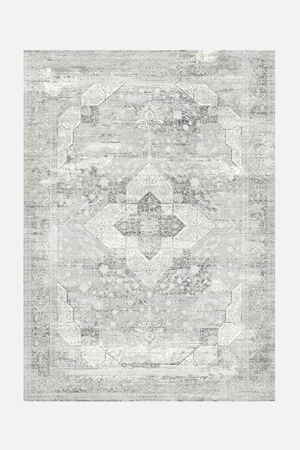 teppana-graphit-vintage-waschbarer-teppich-im-perser-stil-50-rabatt image 1
