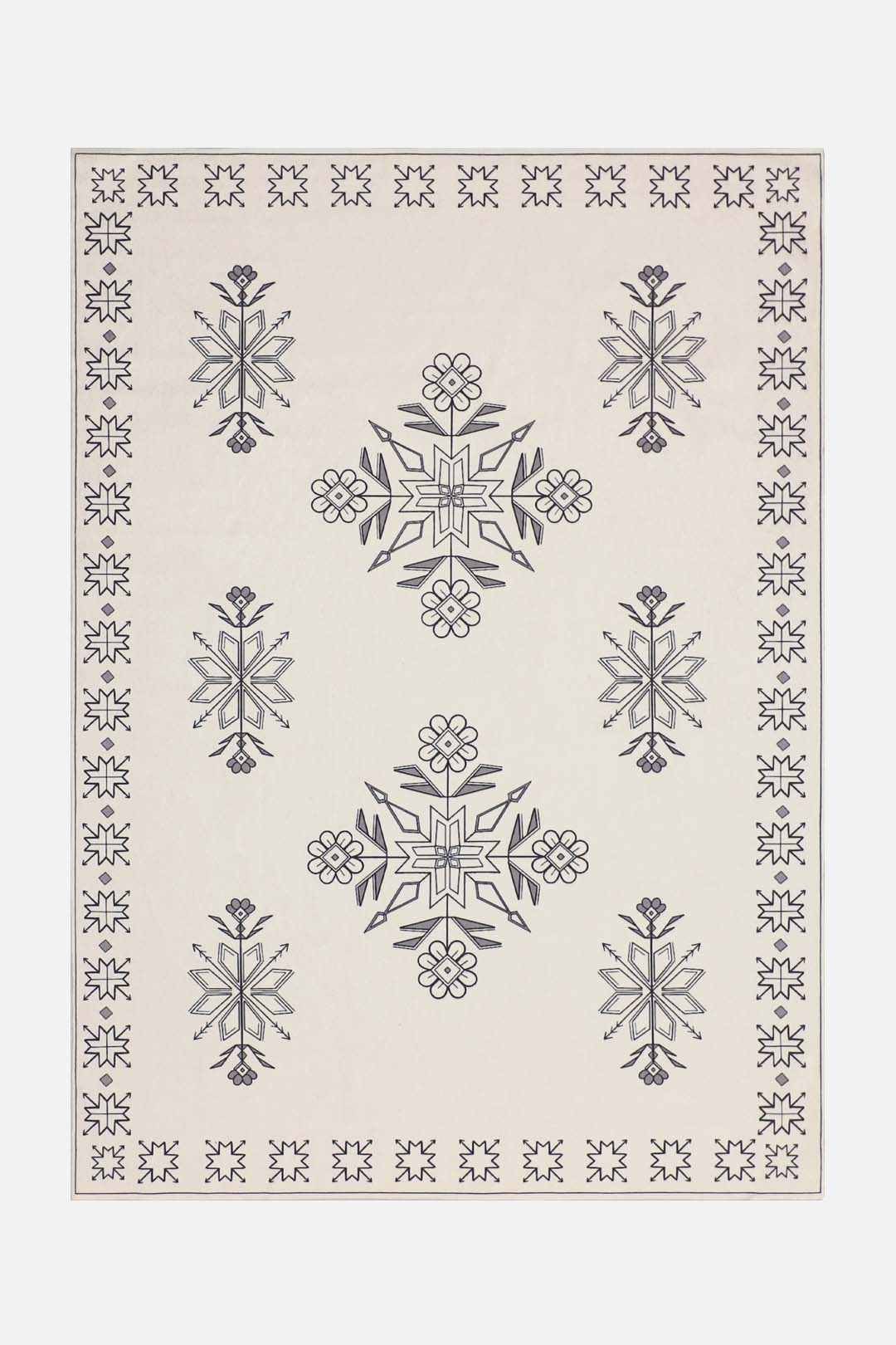 teppana-hygge-kitt-teppich-waschbar-beige-natur-boho image 1