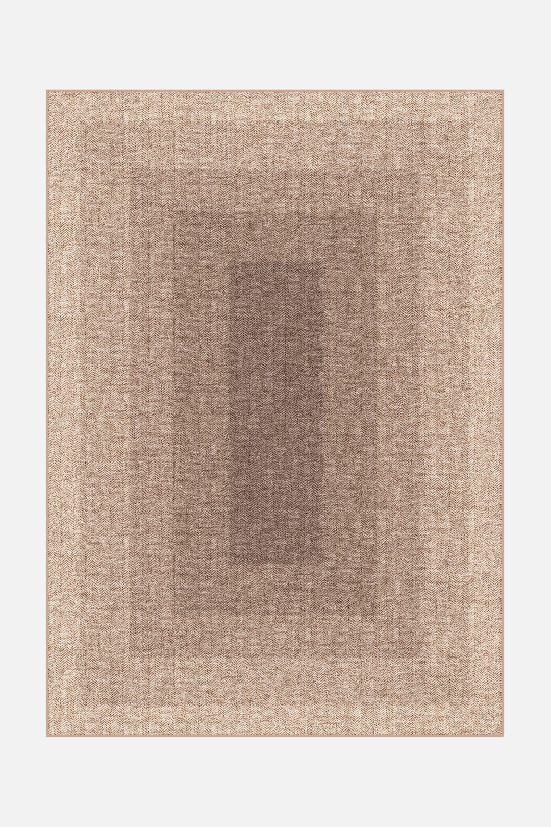 teppana-jute-haptik-emi-cappuccino-teppich-waschbarer-boho-l-ufer image 1