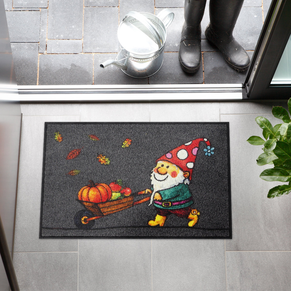 salonloewe-funky-gimli-autumn-eingangsmatte-50-x-75-cm-humorvolle-schmutzfangmat image 2