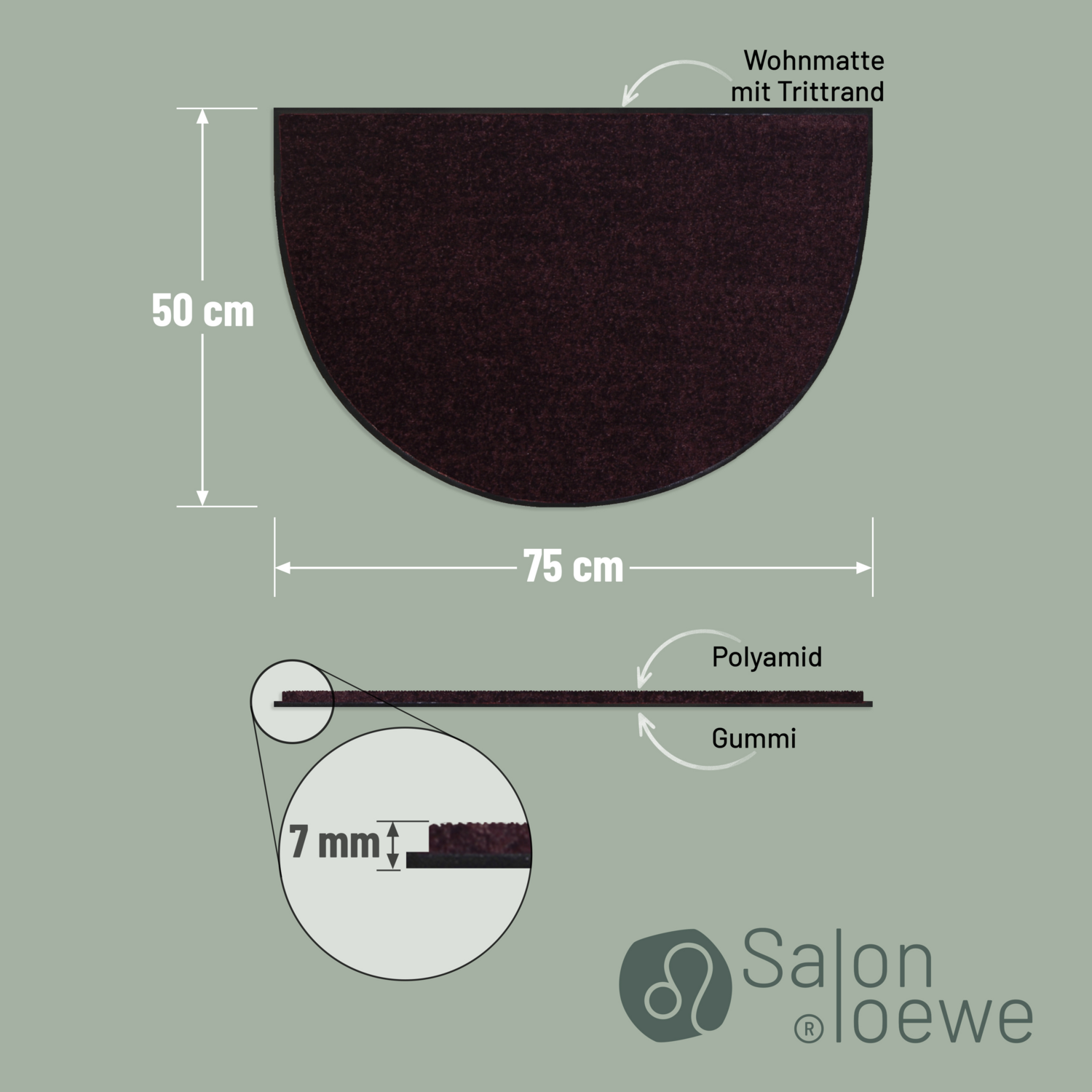 salonloewe-pflaume-halb-rund-50-x-75-cm-waschbare-schmutzfangmatte-in-pflaume image 3