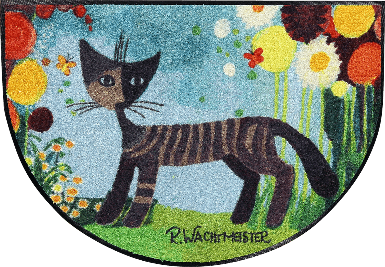 salonloewe-margherite-halbrund-60-x-85-cm-waschbare-fu-matte-mit-katzenmotiv-von image 1