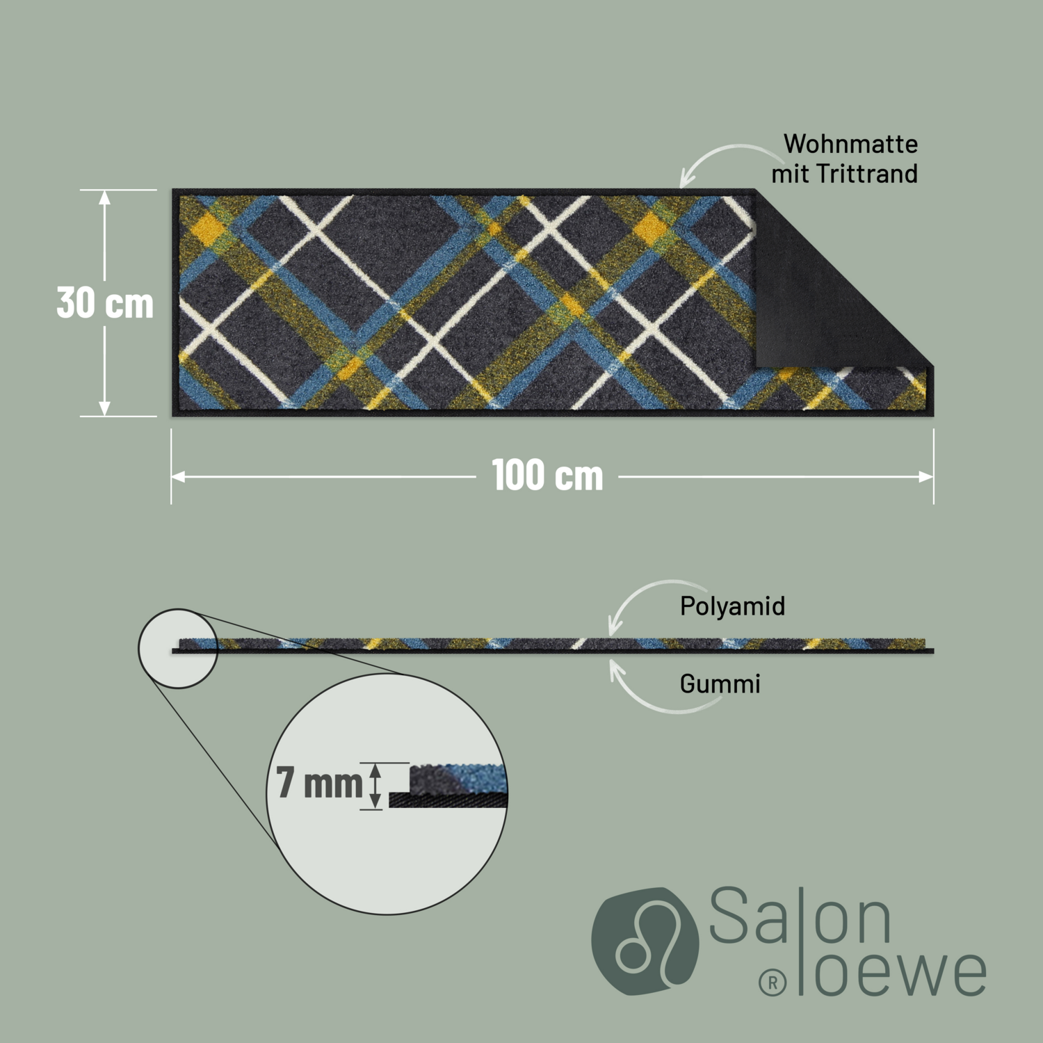 salonloewe-bente-schuhabstellmatte-30-x-100-cm-grau-gelb-waschbare-minimatte-f-r image 4