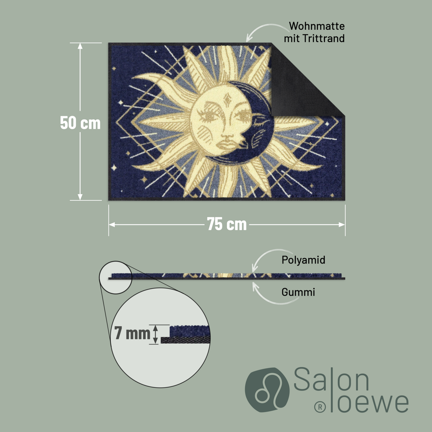 salonloewe-celestial-kingdom-eingangsmatte-50-x-75-cm-sonne-und-mond-motiv-rutsc image 4