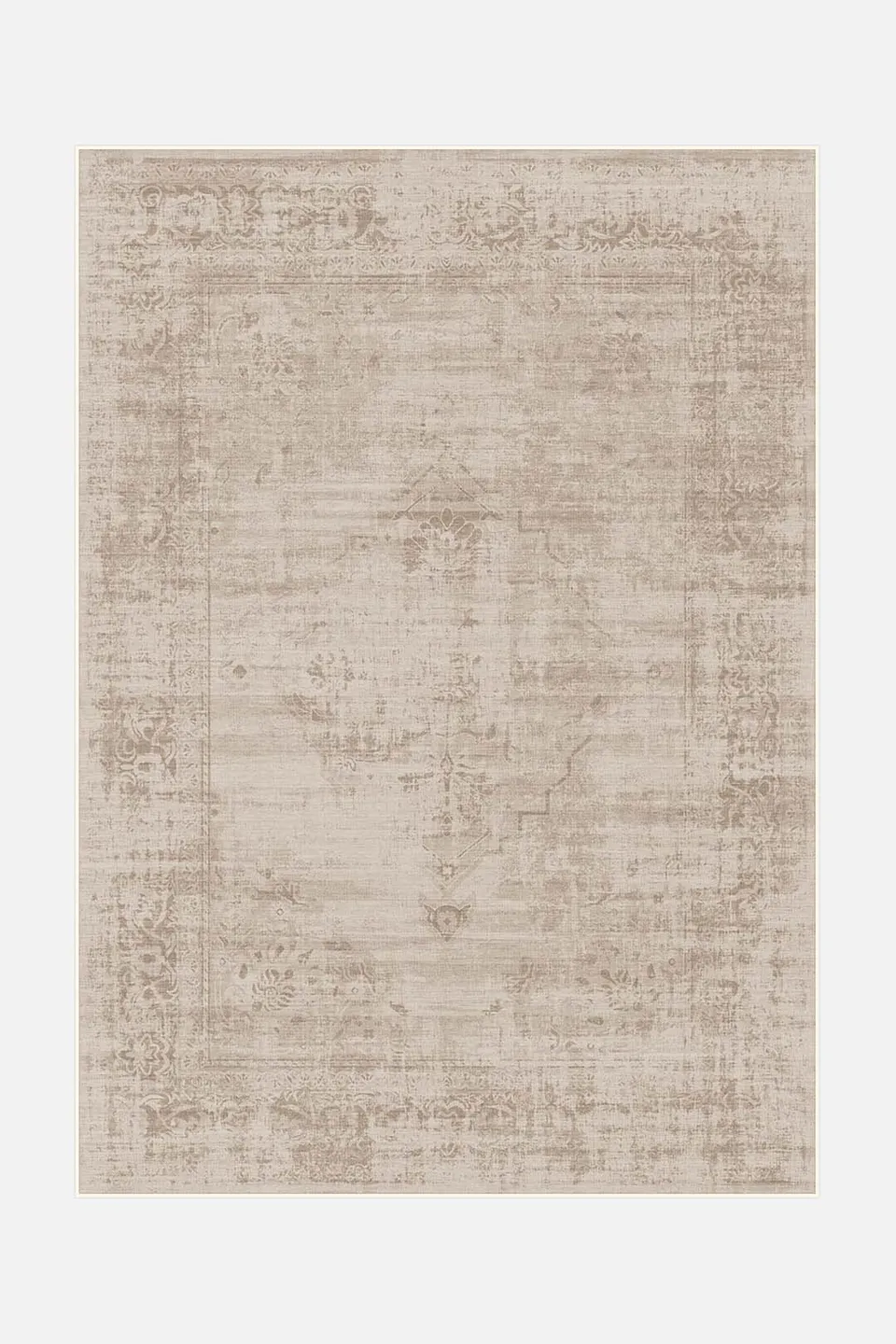 teppana-paloma-taupe-teppich-waschbarer-indoor-teppich-im-boho-stil-beige-natur- image 1