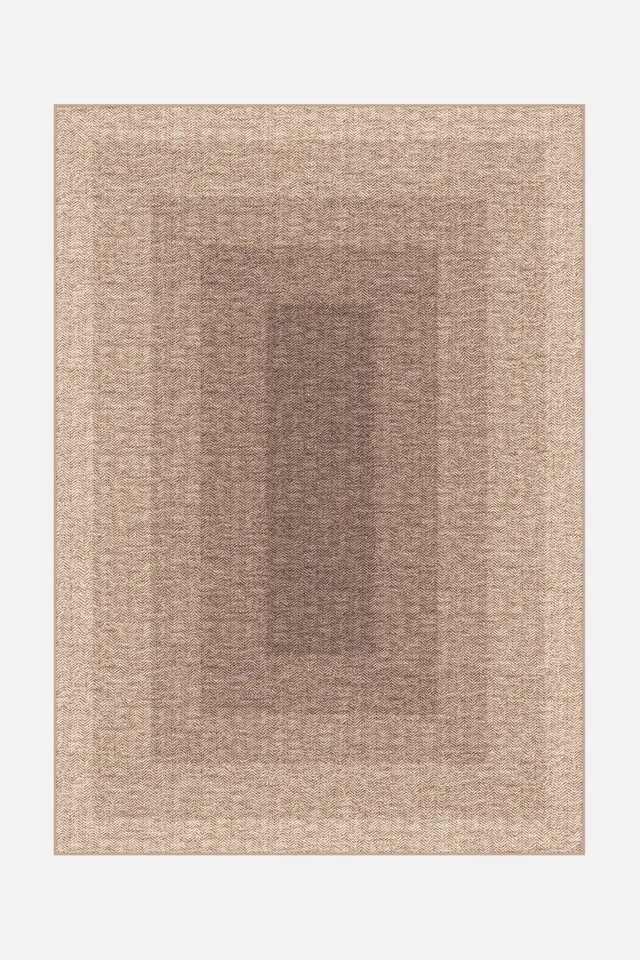 teppana-jute-haptik-emi-cappuccino-teppich-waschbarer-boho-l-ufer image 1