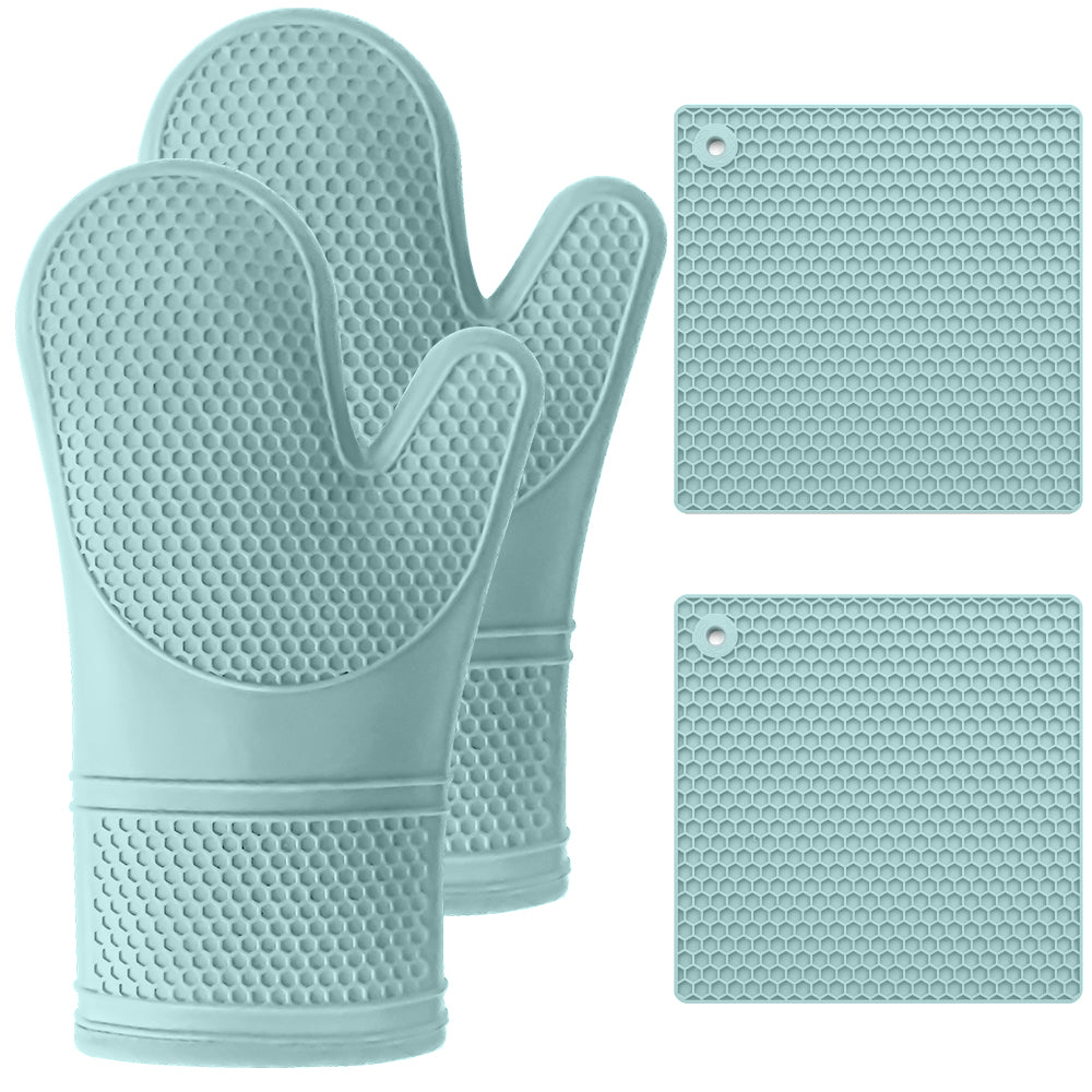 gorilla-grip-silicone-oven-mitt-trivet-ofenhandschuh-set image 6