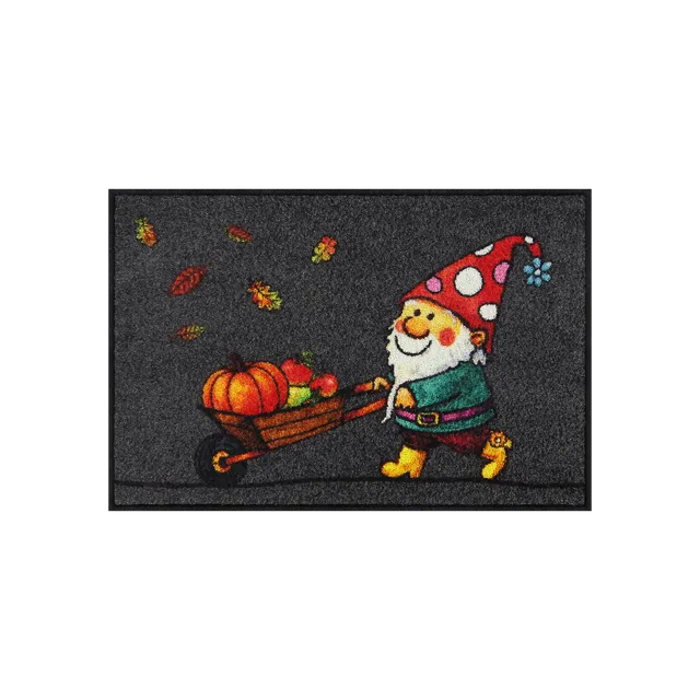 salonloewe-funky-gimli-autumn-eingangsmatte-50-x-75-cm-humorvolle-schmutzfangmat image 1