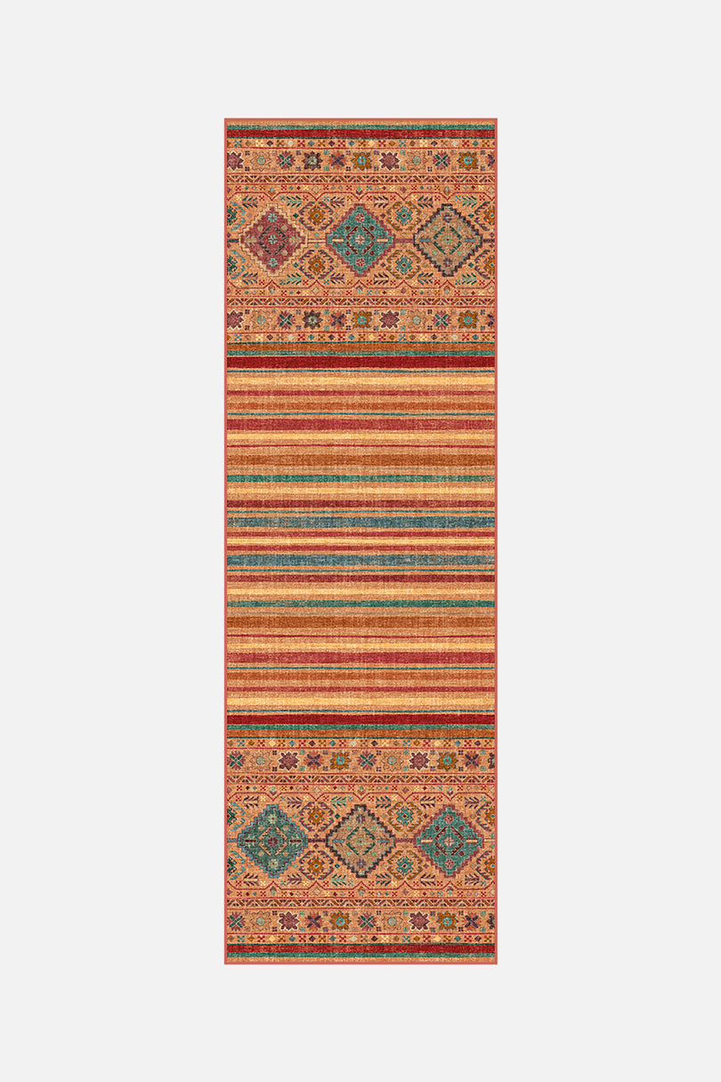 teppana-samira-safran-teppich-boho-gelb-orange image 5