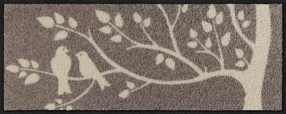 salonloewe-skandi-birds-minimatte-30-x-75-cm-schmale-schmutzfangmatte-mit-baum-u image 1