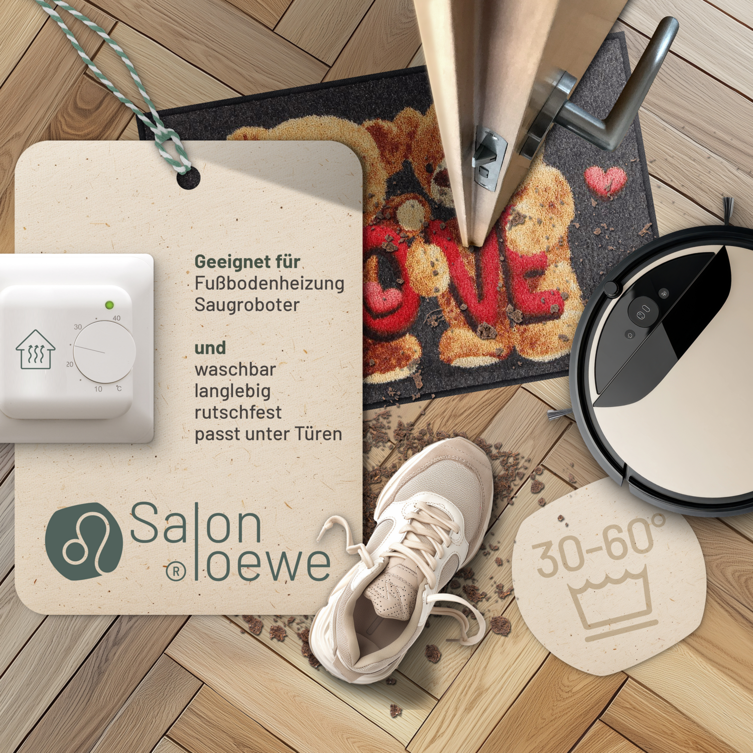 salonloewe-love-teddys-eingangsmatte-50-x-75-cm-teddyb-r-motiv-made-in-germany image 3
