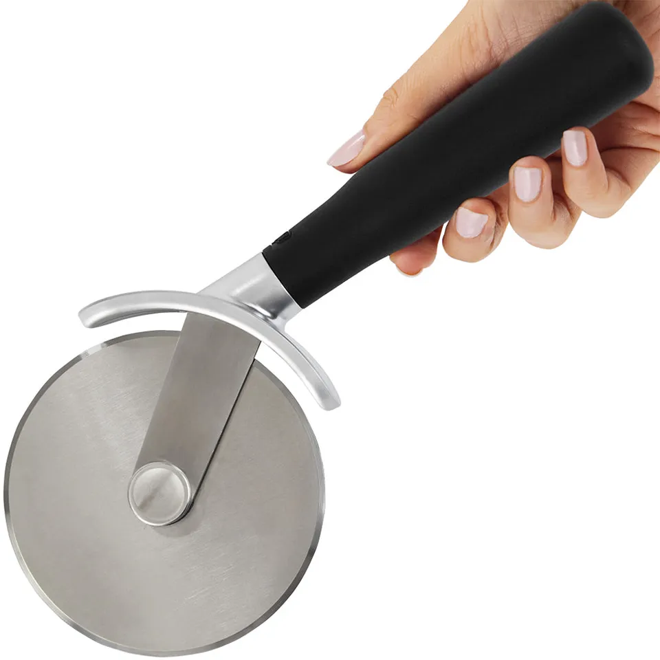gorilla-grip-pizzaschneider-extra-scharfe-edelstahlklinge-mit-fingerschutz-ergon image 1