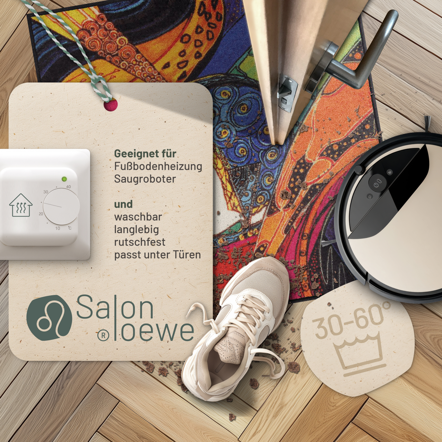 salonloewe-capriccio-teppich-85-x-85-cm-quadratische-fu-matte-im-art-deco-design image 3