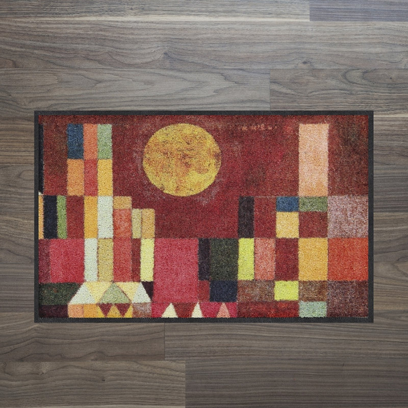 salonloewe-castle-and-sun-teppich-50-x-75-cm-kunstvolle-fu-matte-mit-geometrisch image 2