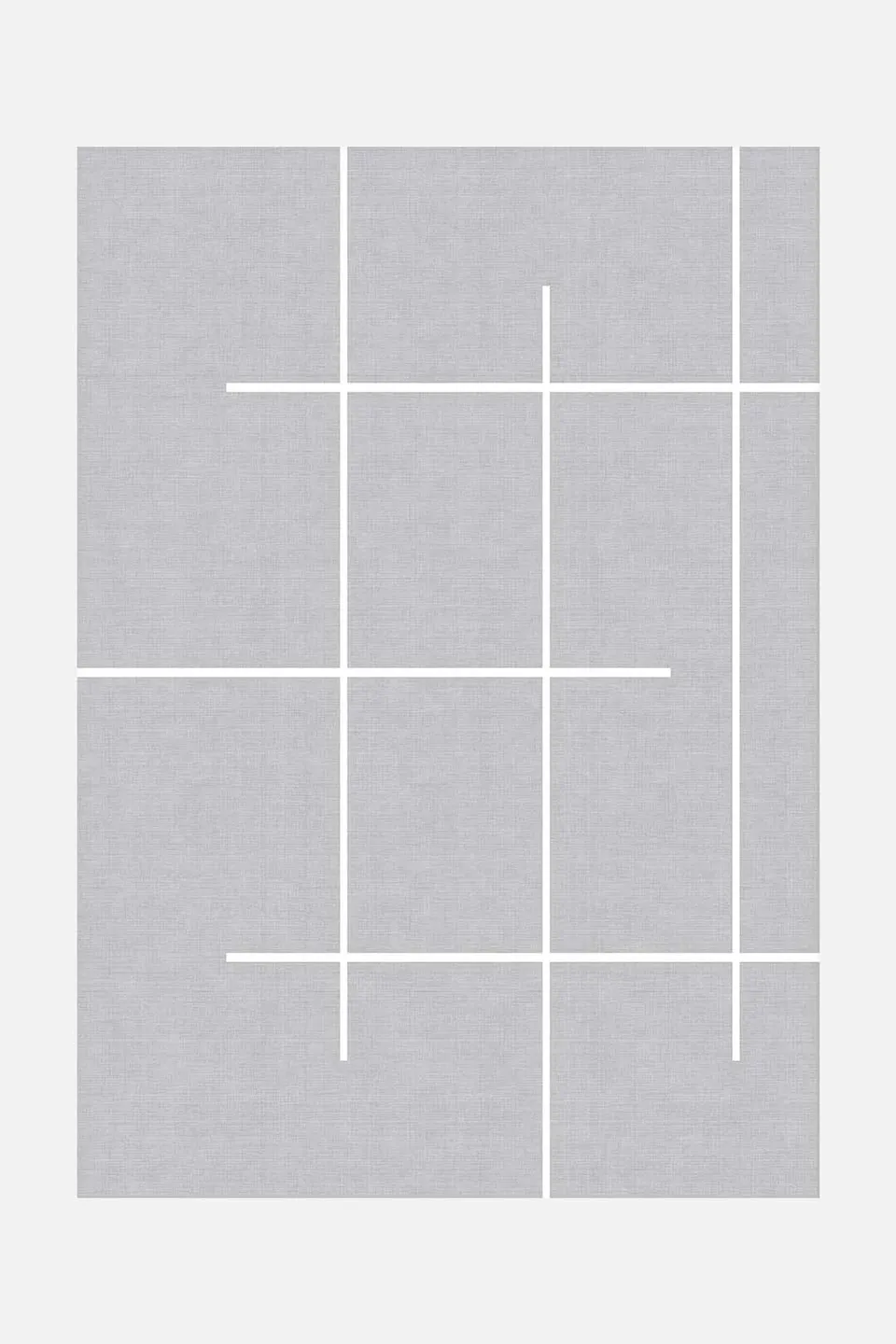 teppana-kolja-matt-teppich-moderner-grau-silberner-design-teppich-waschbar-inkl- image 1