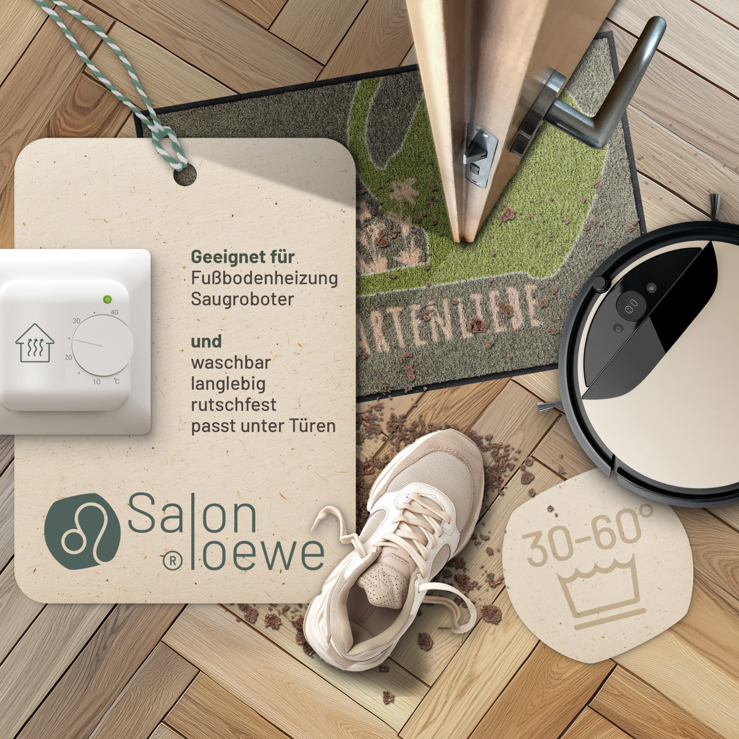 salonloewe-gartenliebe-gr-n-apricot-eingangsmatte-50-x-75-cm-waschbare-fu-matte- image 3